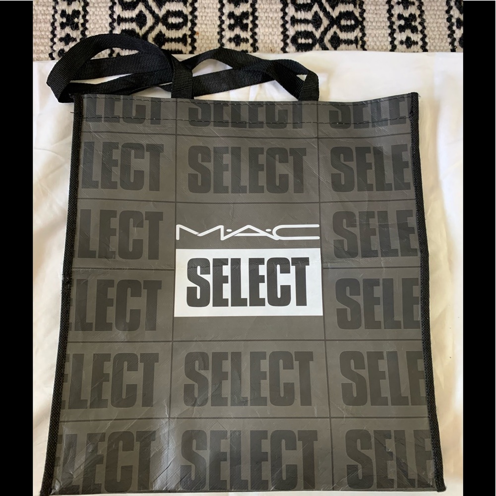MAC COSMETICS Vinyl reusable shopping bag